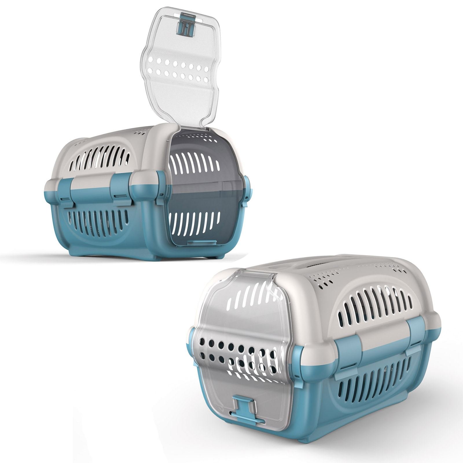 CAT CENTRE Premium Pet Carrier, Cat Dog Transport Box, Pink
