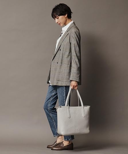 Amazon | [ヒロフ] トートバッグ 【エテルノ】 レザートートバッグ L