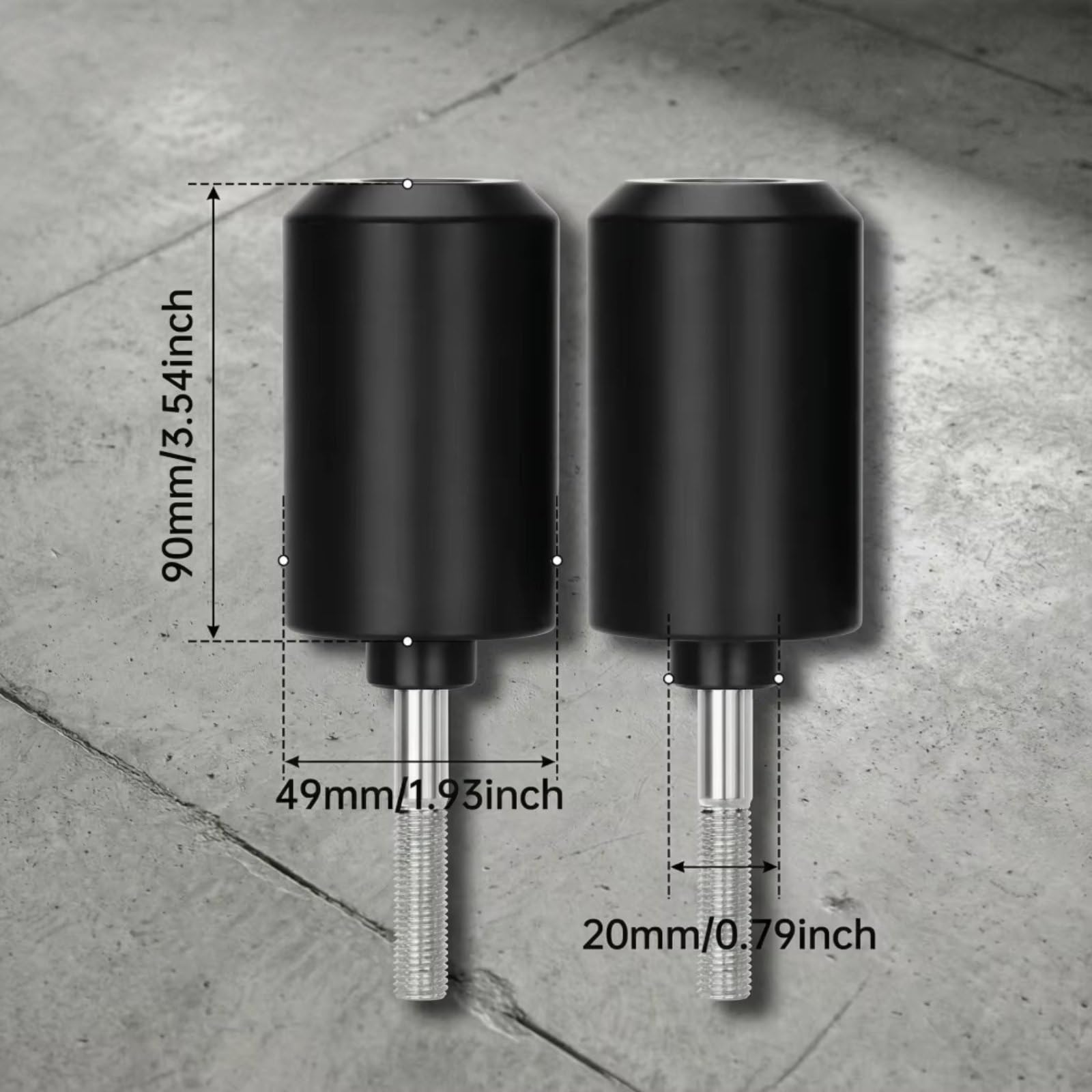 Compatibile Con SUZUKI Per GSR750/GSXS 750 Moto Paratelaio Crash Protector Protezione Dalla Caduta Motore Anti Pad
