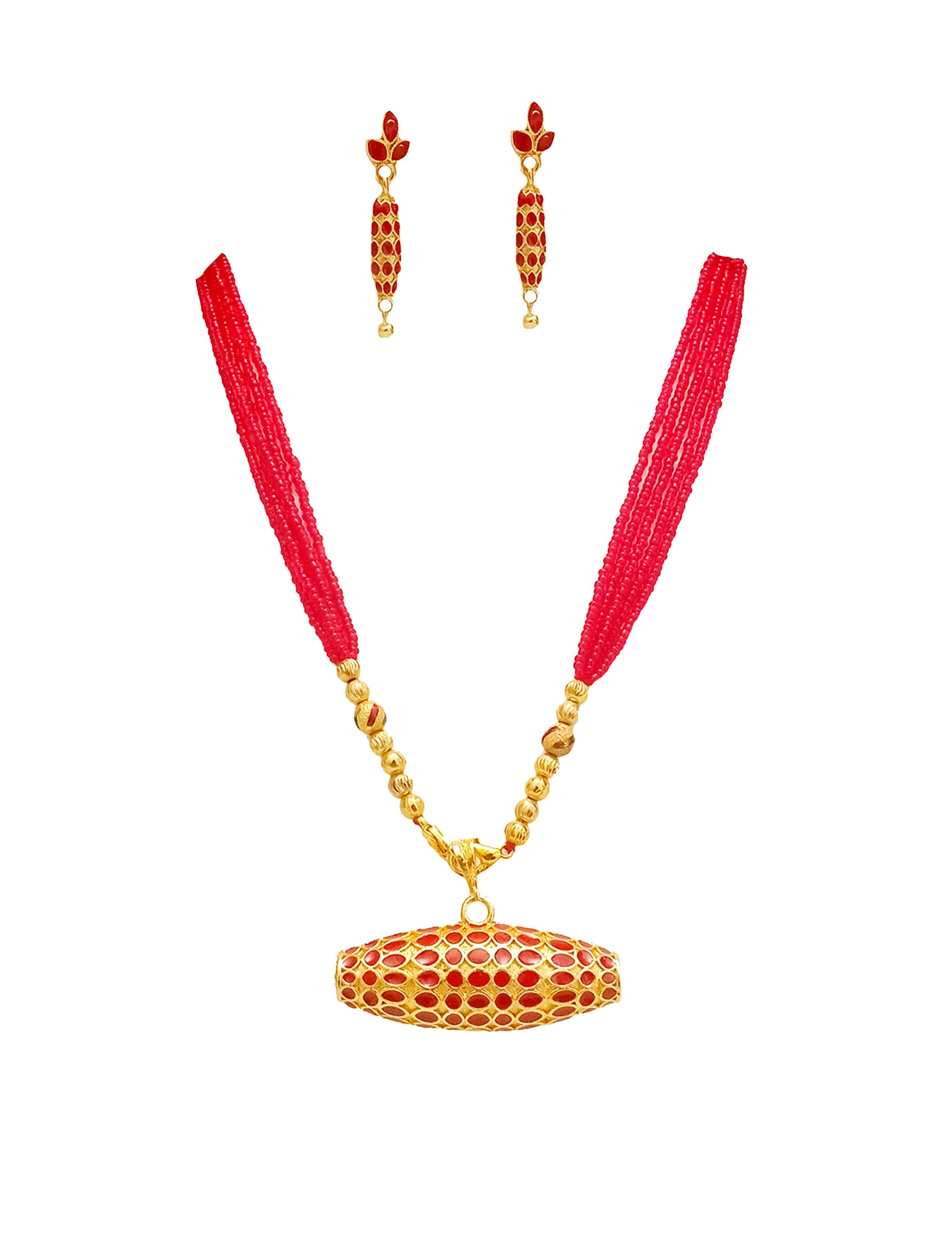 BALAJI GOLD Assamese Traditional Jewellery Green Meenakari Dholbiri Set 2095 (B0C3QQH9B8) Amazon Price History, Amazon Price Tracker