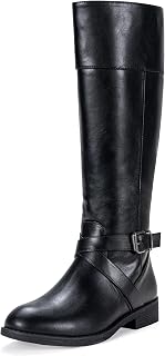 Women's 949 Knee High Boots,Tall Riding Boots Low Heel with Wide Calf and Wide Widths