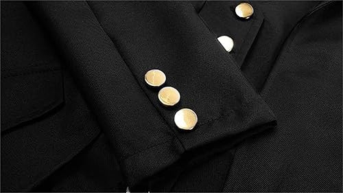 Miniatura 5 de Inmeilifus Disfraz de médico de la peste para niño, ropa vintage steampunk para Halloween, gótico, victoriano, medieval, renacentista