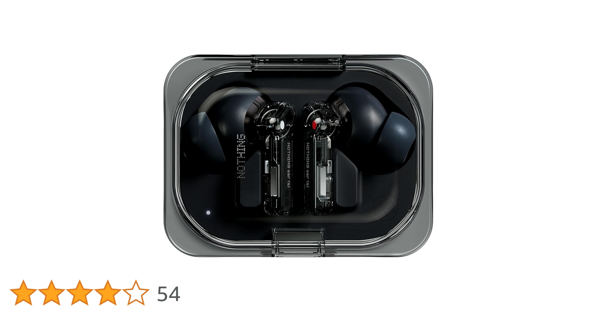 Nothing ear 2024年モデル(ブラック) カバー付き Nothing Ear (a) 2024 Bluetooth Compatible Android/iOS