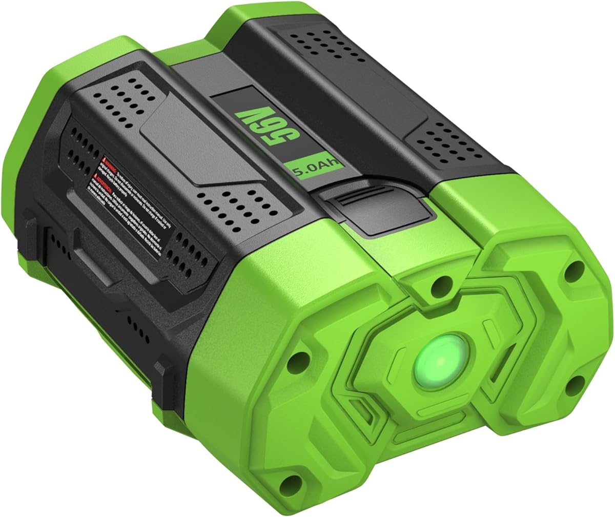 56V 5.0Ah Replacement for EGO Battery Compatible with BA1400 Replacement Battery Compatible with EGO 56V Power Tools Lawn Mower Leaf Blower Chainsaw (Black)