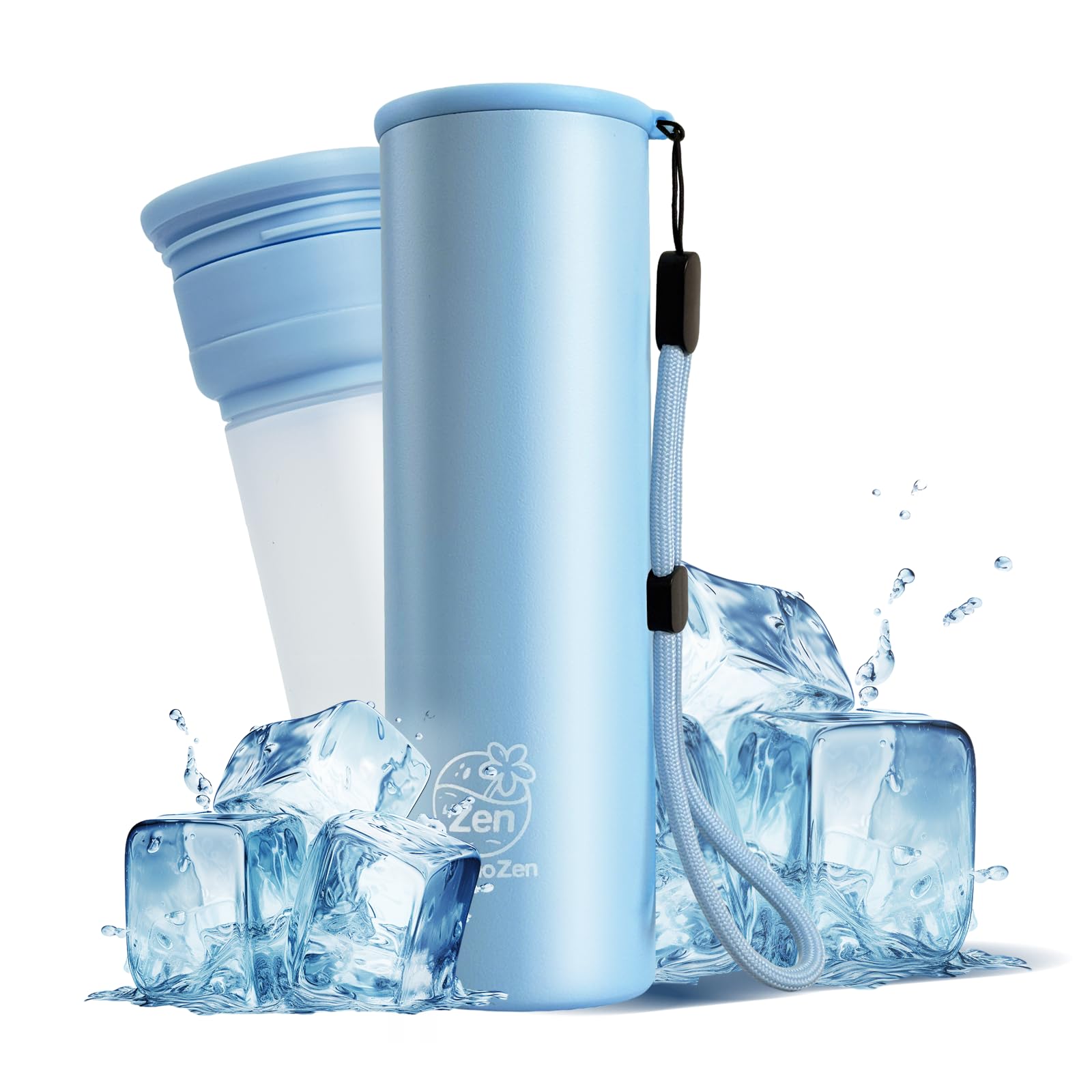 Amazon.co.jp: ThermoZen 氷嚢 魔法瓶 氷のう 多機能携帯ミニアイス