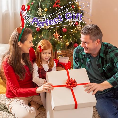 Miniatura 7 de Juego de 2 instrumentos musicales que incluyen trompeta de juguete y saxofón de juguete, trompeta de plástico, juguete educativo, regalo de música