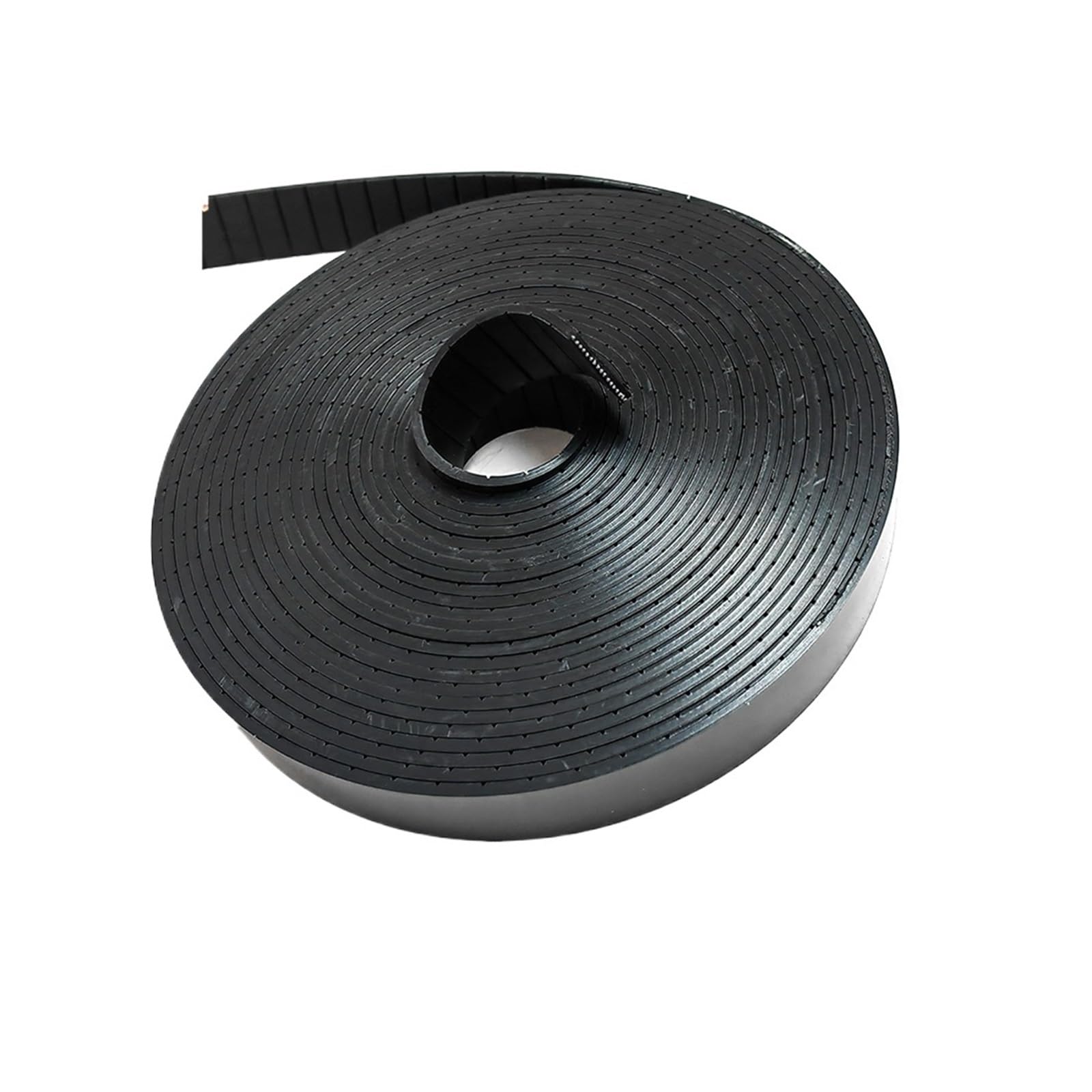 RAHBI P3-Flachriemen, Breite 25 mm, Dicke 3 mm, Farbe schwarz, Polyurethan mit Stahlkern for Fitnessgeräte leisurely (Size : 12Meters, Color : 25mm)