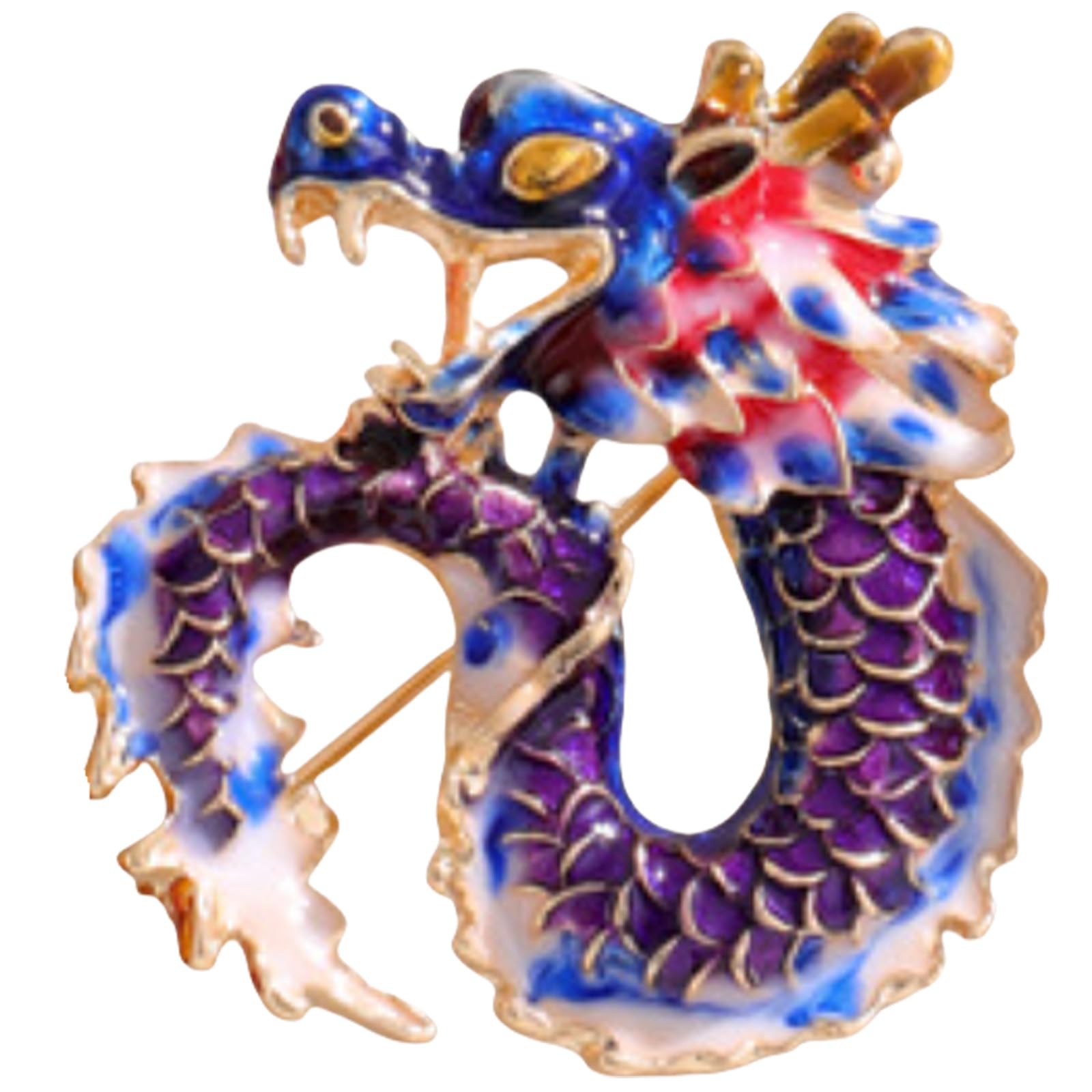 FAIRYGATE Gold Pin for Dress Brooch Crystal Pins Badge Enamel Lapel Brooches for Women Jewelry Decoration for Birthday Dating Party Anniversary UC31 — view 48