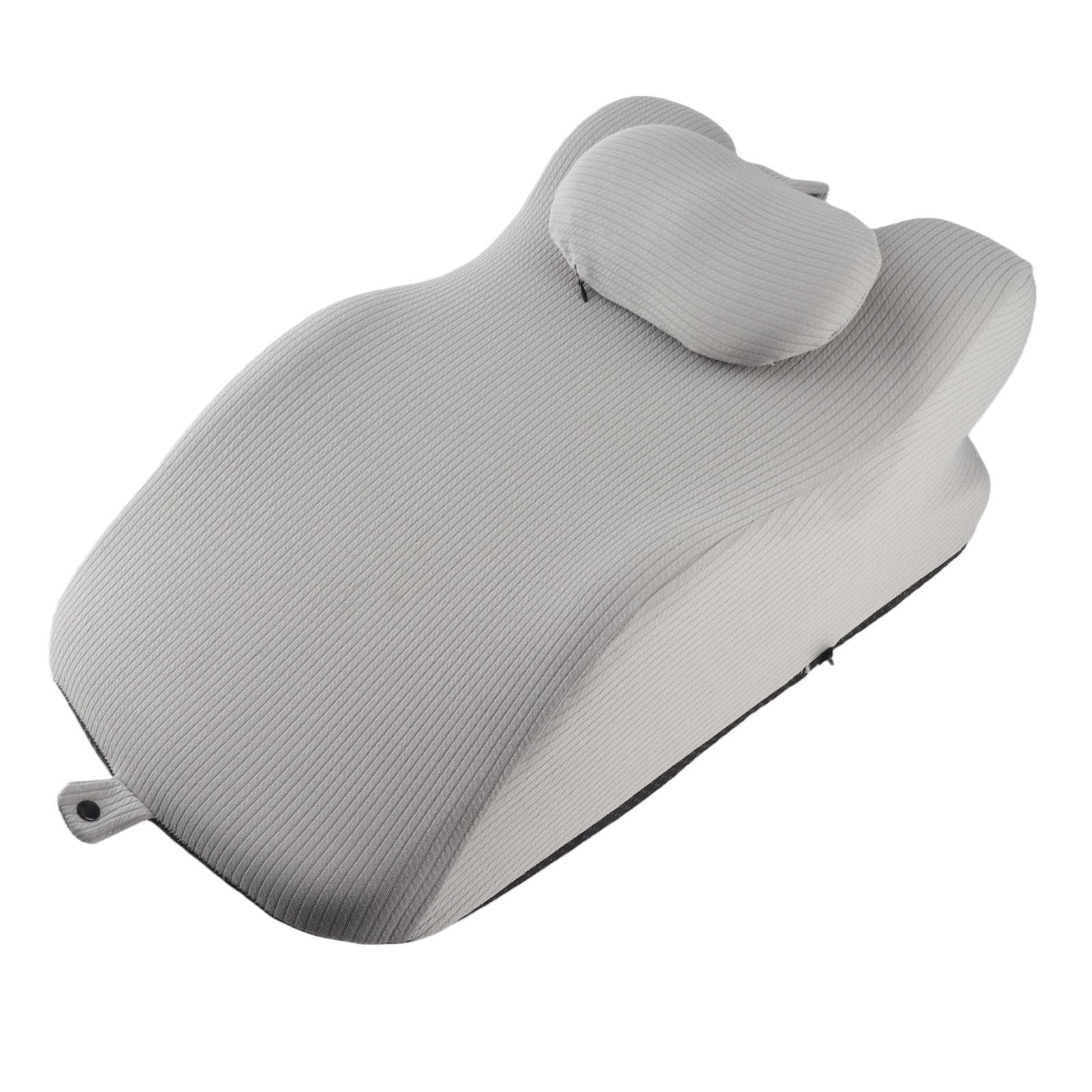 Almohada Ortopédica Viscoelástica, Cojín Elevador para Piernas, Soporte para Dormir Boca Abajo, Alivio del Dolor de Espalda