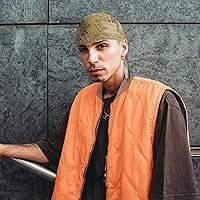 Vista 2 de DOCILA 3 piezas Do Rags para hombre, diseño de calavera, bandana y gorro transpirable