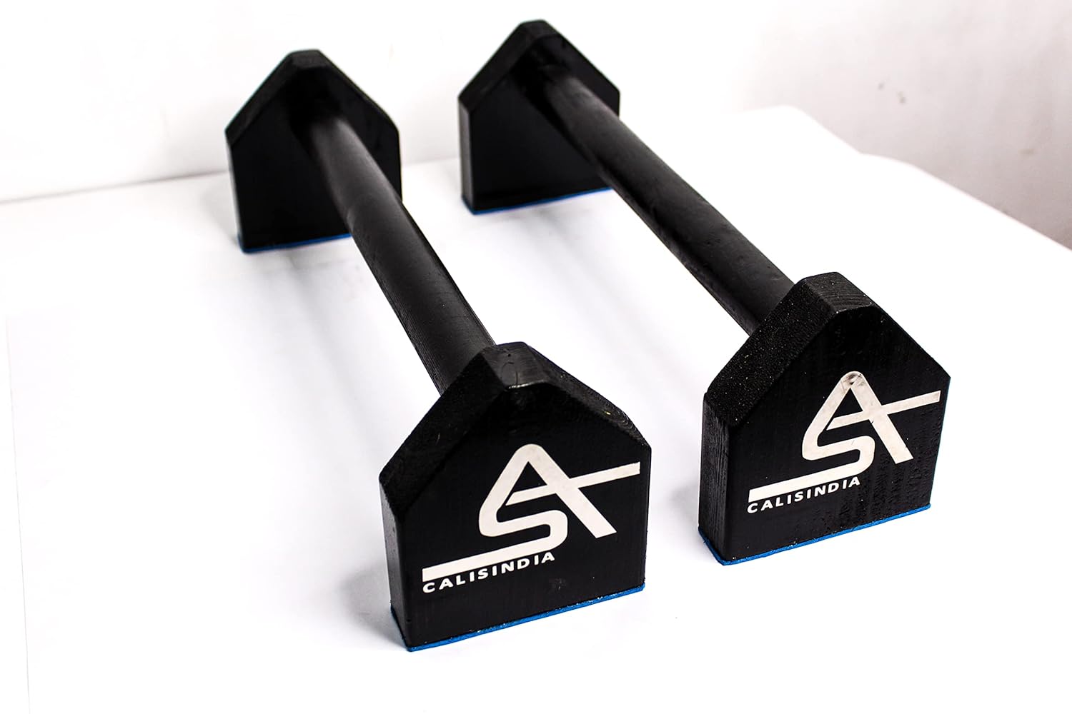 Buy calisindia Premium Black wooden Parallettes Bars anti slip, light