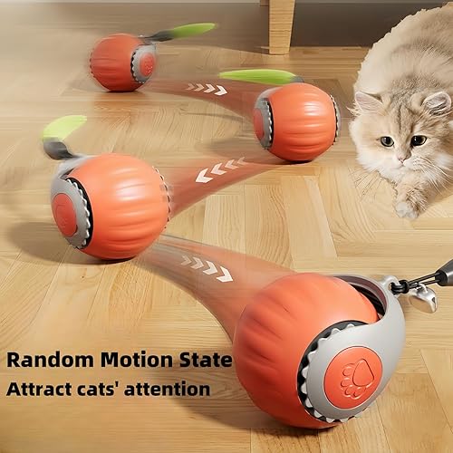 Miniatura 8 de Juguete interactivo para gatos Speedy Tail 2.0 mejorado juguete interactivo para gatos con sensor, juguete electrónico de persecución y ejercicio