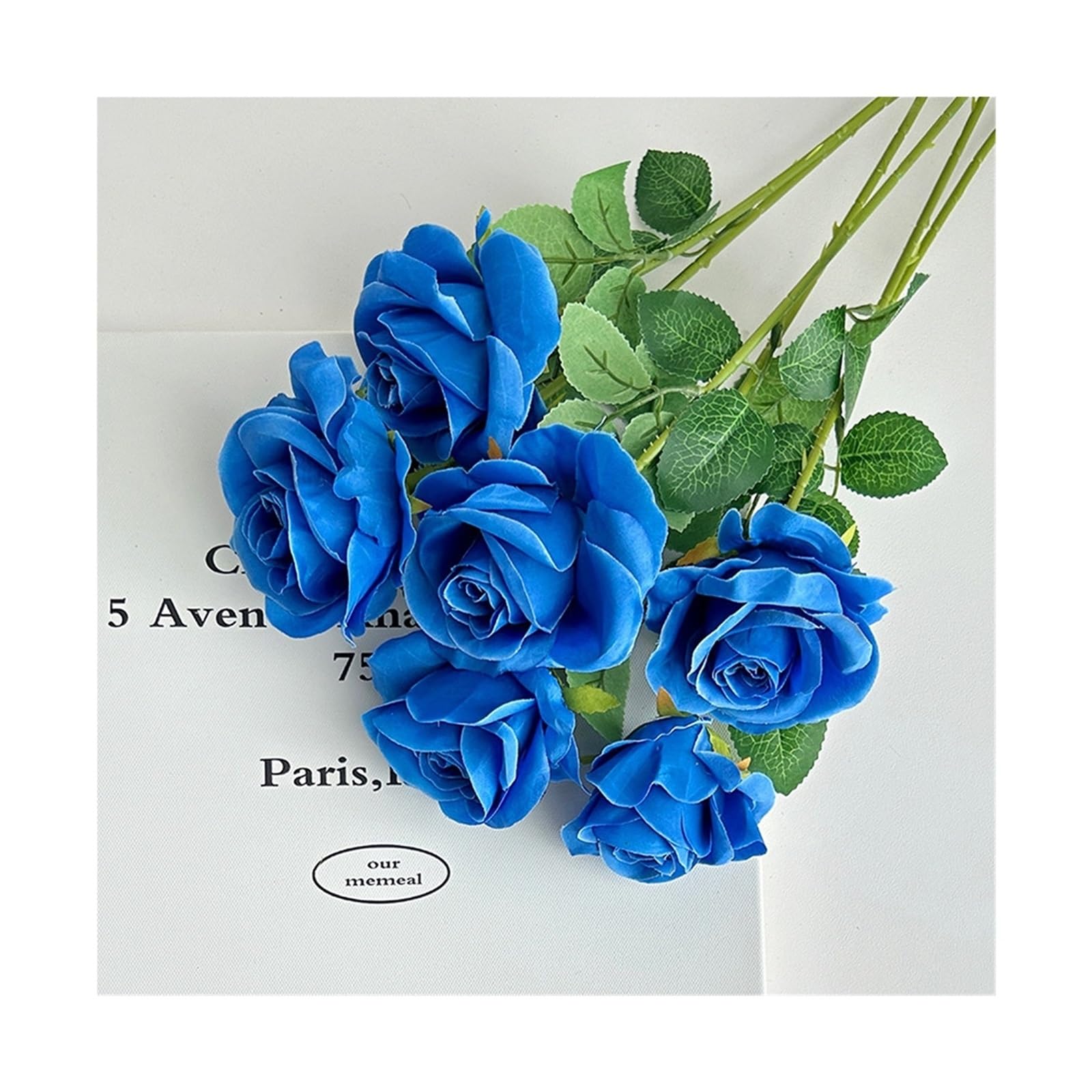 UBOHUZ 15PCS Rose Pink Artificial Roses Fake Flowers With Stems For DIY Wedding Bouquets Bridal Centerpieces Arrangements Tables Decorations for Wedding Bridal Bouquet(Color 2)