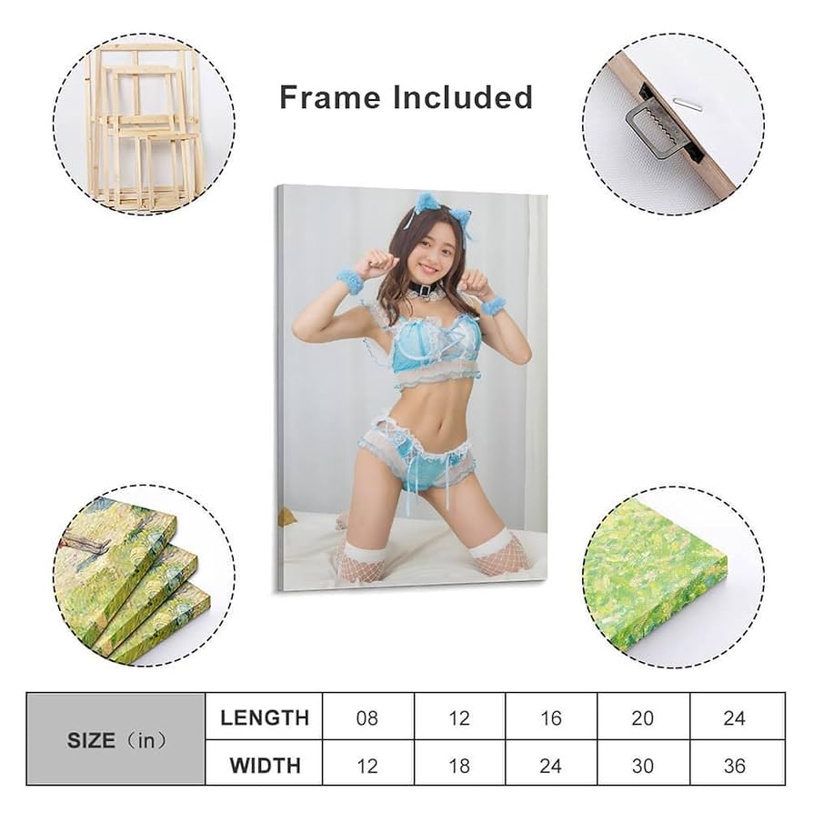 人物画 セクシーガール キャンバス 印刷物 油絵 40×50 120サイズ 人物画 セクシーガール キャンバス 印刷物 油絵 40×50 120サイズ