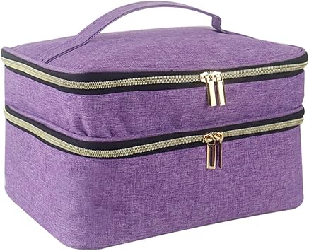 Sewing Basket Large, Sewing Kit Box, Sewing Organizer Box, Sewing Organizer, Sewing Box, Double-Layer Sewing Supplies Organizer Accessories Storage Bag for Thread, Needles Pins Buttons Bag Only