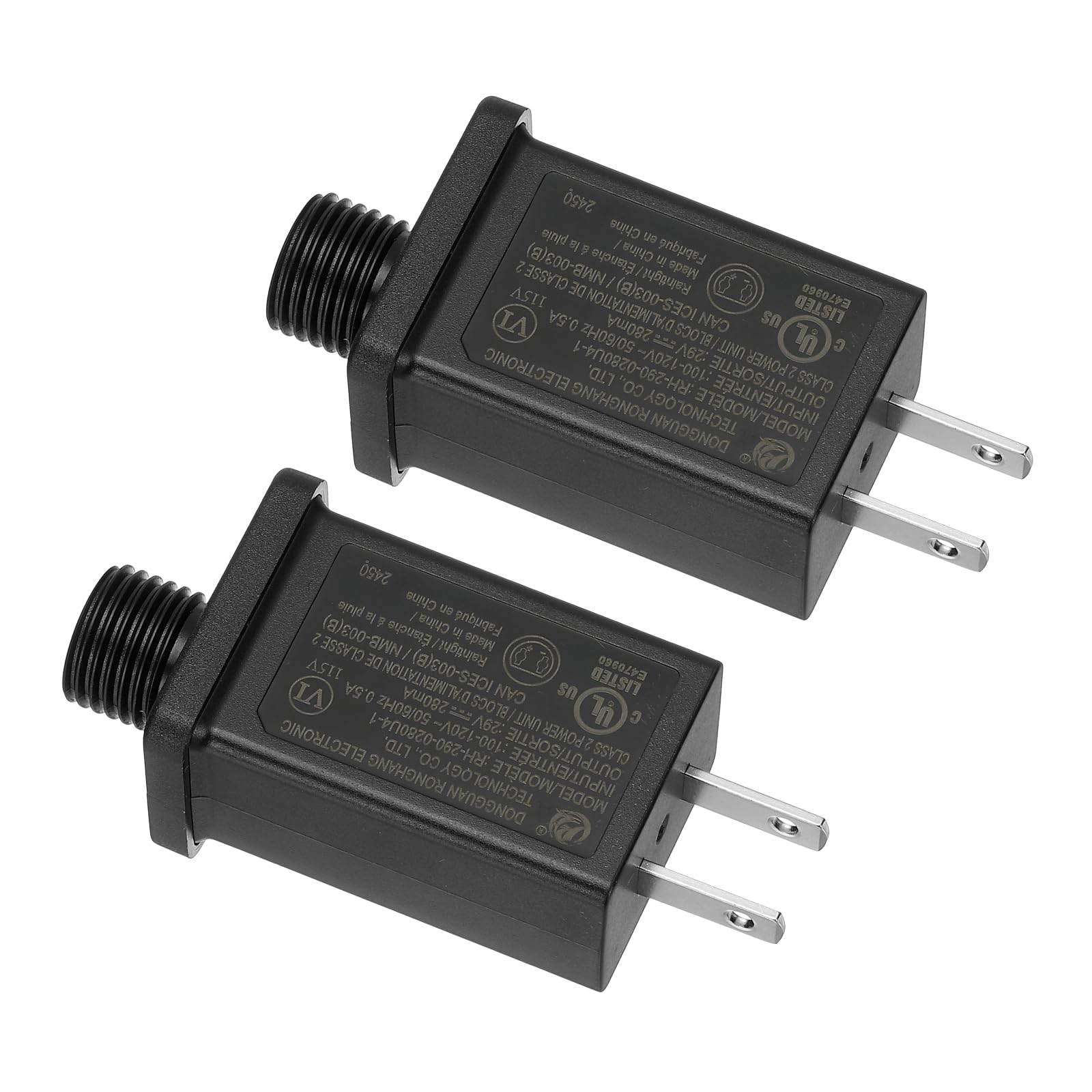 PATIKIL LED Netzteil 29V 18W (2 Stück) – IP44, Für Projektorlicht, Feenlichter & Gartenbeleuchtung
