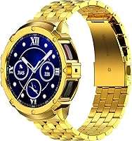 Vista 8 de HASLFM - Caja de metal y correas compatibles con Samsung Galaxy Watch 6/5/4 de 44 mm, correa de reloj resistente de acero inoxidable con cubierta