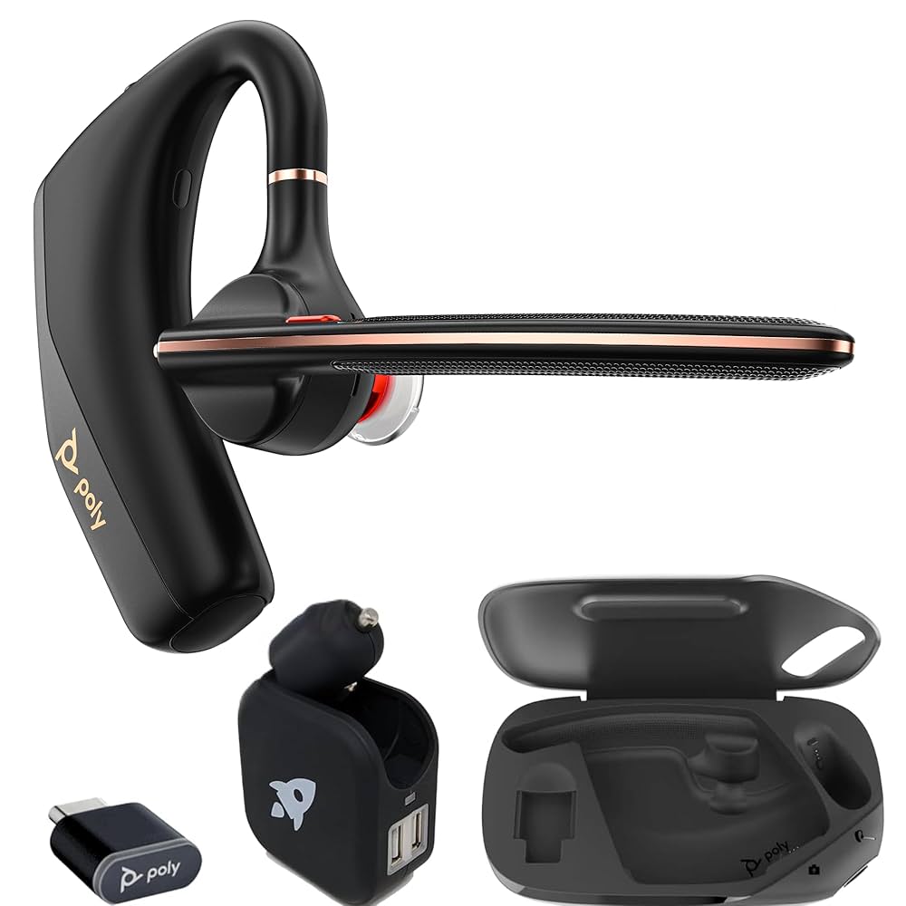 ヘッドホン POLY VOYAGER LEGEND 50 UC Poly Voyager Legend 50-M UC Bluetooth Headset, Charging Case