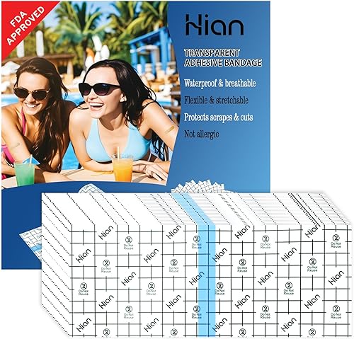 Miniatura 7 de Hion Vendaje impermeable para tatuajes para después del cuidado posterior, película transparente de 6 pulgadas x 11 yardas, rollo de cinta adhesiva
