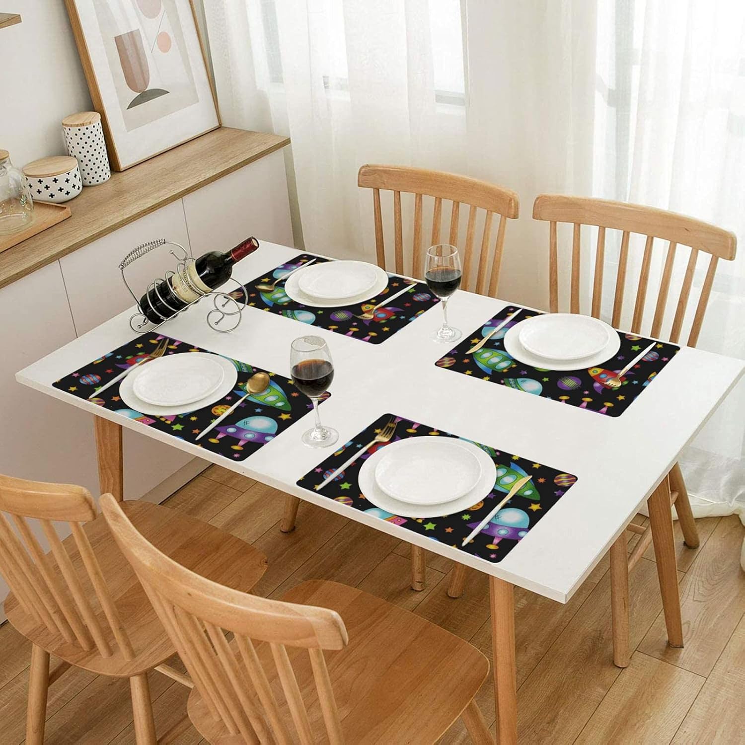 ヒカリコー ランチョンマット おしゃれ Pvc北欧 断熱 お手入れ簡単 汚れに強い 滑り止め付き 洗えるビニール織り ランチマット 4枚セット Coffee 国内正規品 ヒカリコー ランチョンマット おしゃれ Pvc北欧 断熱 お手入れ簡単 汚れに強い 滑り止め付き 洗えるビニール織り ランチマット 4枚セット Coffee 国内正規品