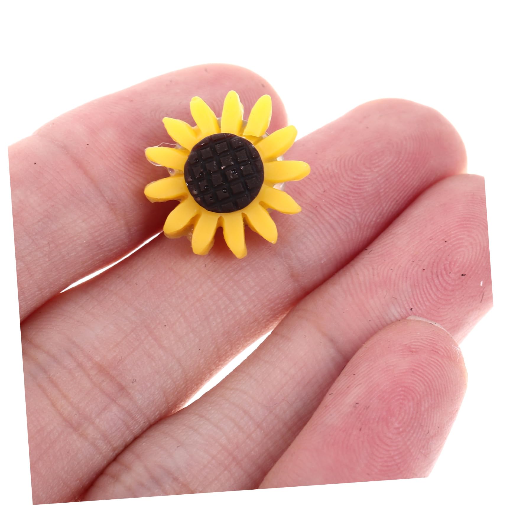 Zerodeko 5 Sätze Sonnenblumen-reißzwecke Reißzwecken Für Wandbehänge Heftet Und Drückt Planke Pastell Bulletin Dekorative Thumbtacks Cork Board Tacks Daumenstift Metall Gelb 40 Stück * 5