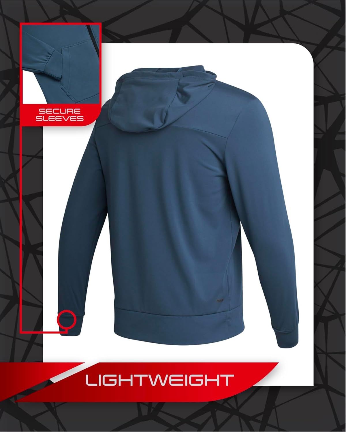 Spyder Mens Zip Up Hoodie - Super Soft Plush Performance Sweatshirts for Men - Warm Athletic Hoodies for Running Walking Gym - Image 5