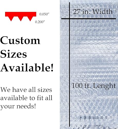 Miniatura 7 de Home Must Haves Protector de piso acanalado de PVC de lujo de plástico transparente para alfombra (27 pulgadas de ancho)