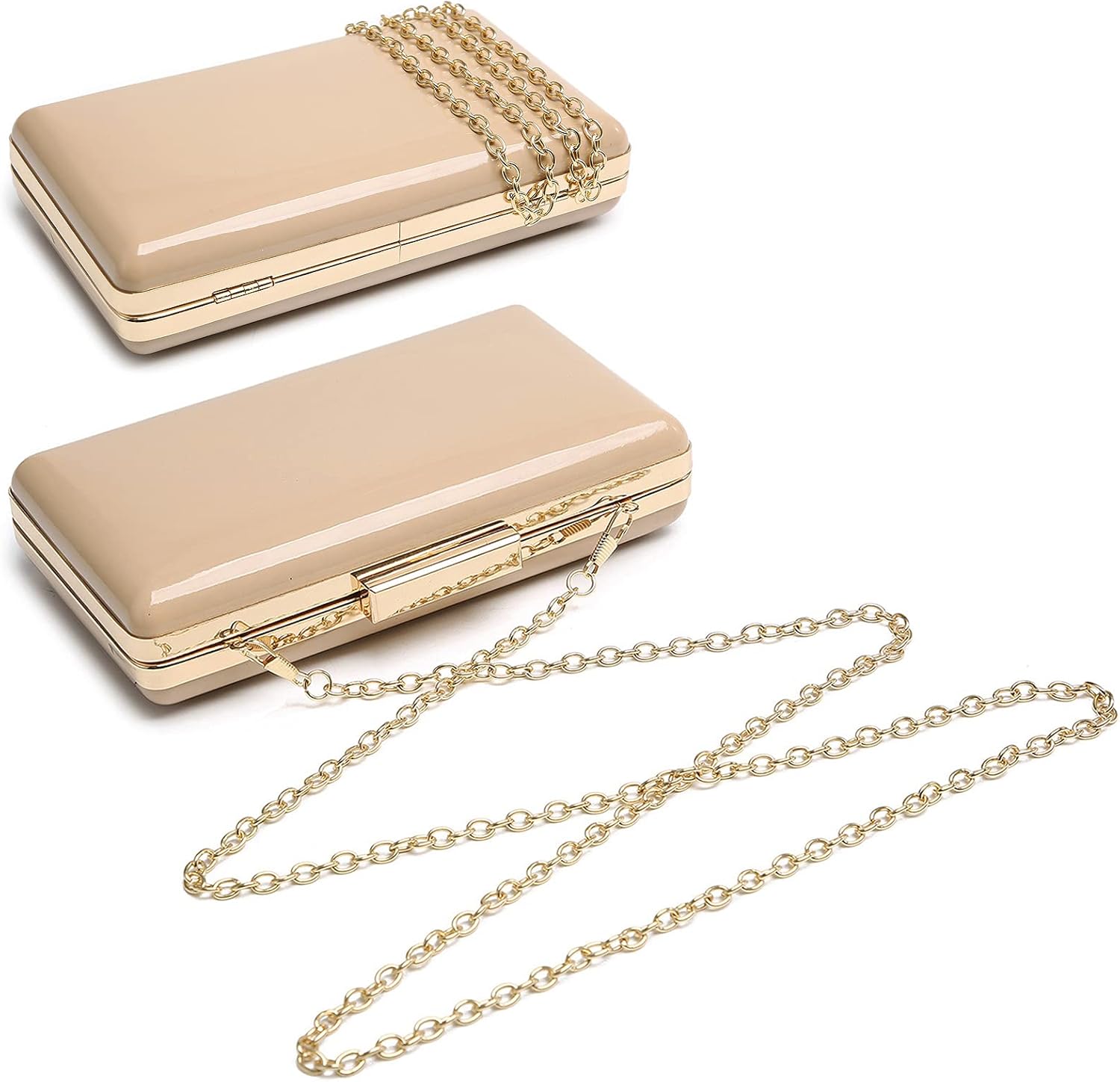 Dasein Women Evening Purses Clutch Bags Formal Party Clutches Wedding Purses Cocktail Prom Handbags - Image 4