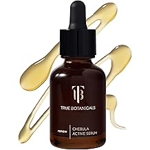 True Botanicals Chebula 活性血清 |抗衰老面部血清 |减少细纹和皱纹的出现 |优化皮肤胶原蛋白水平 |皮肤科医生测试,纯素食,全天然 |1液体盎司 | 30毫升