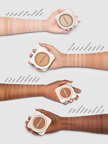 Miniatura 7 de SHEGLAM SKin-Focus - Base de maquillaje en polvo de cobertura completa, con control de aceite, ligero, para rostro