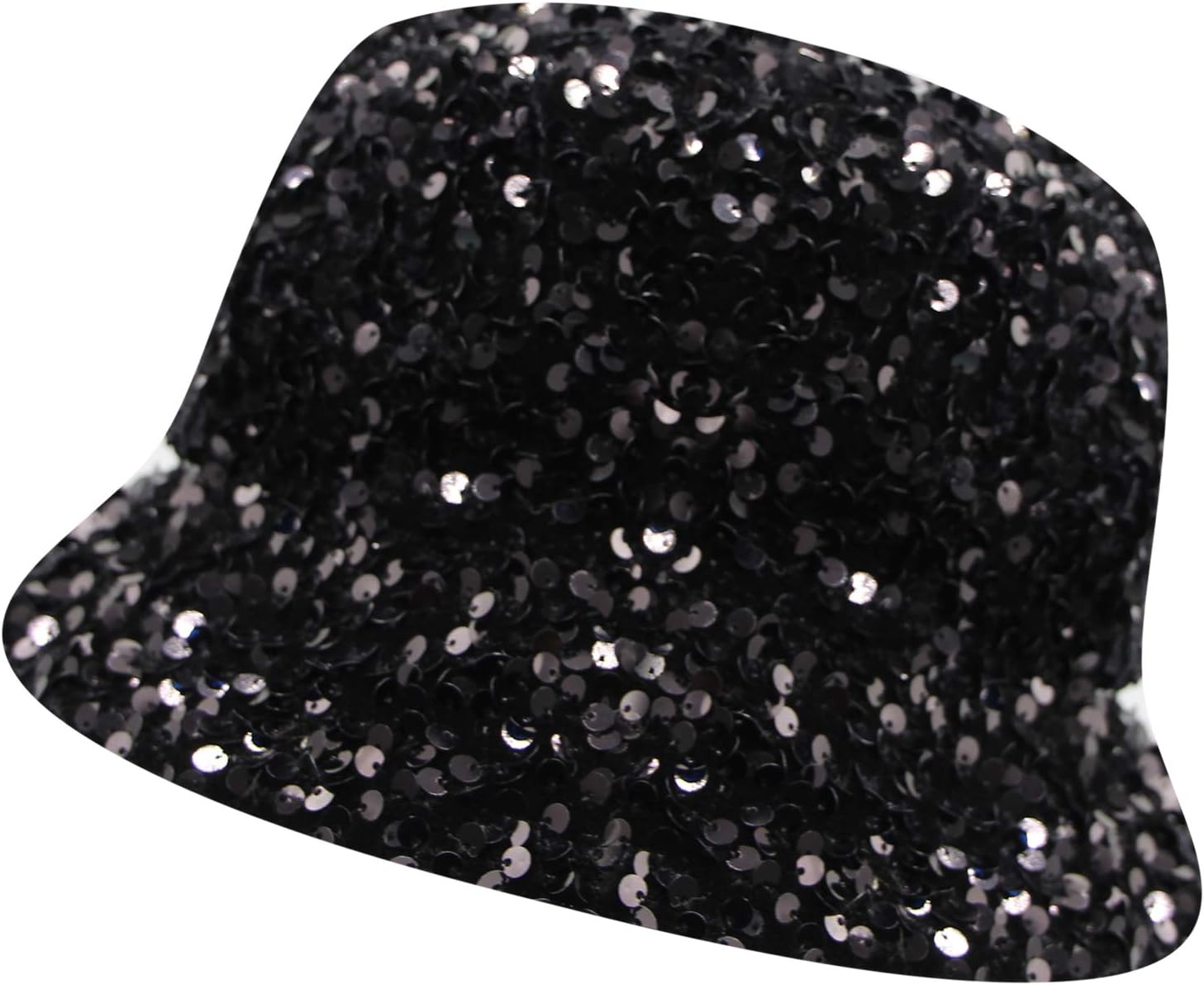 RARITYUS Women Bucket Hat Reversible Double-Side-Wear Shiny Glitter Sequin Sun Cap for Travel Beach Unisex Outdoor - Image 2