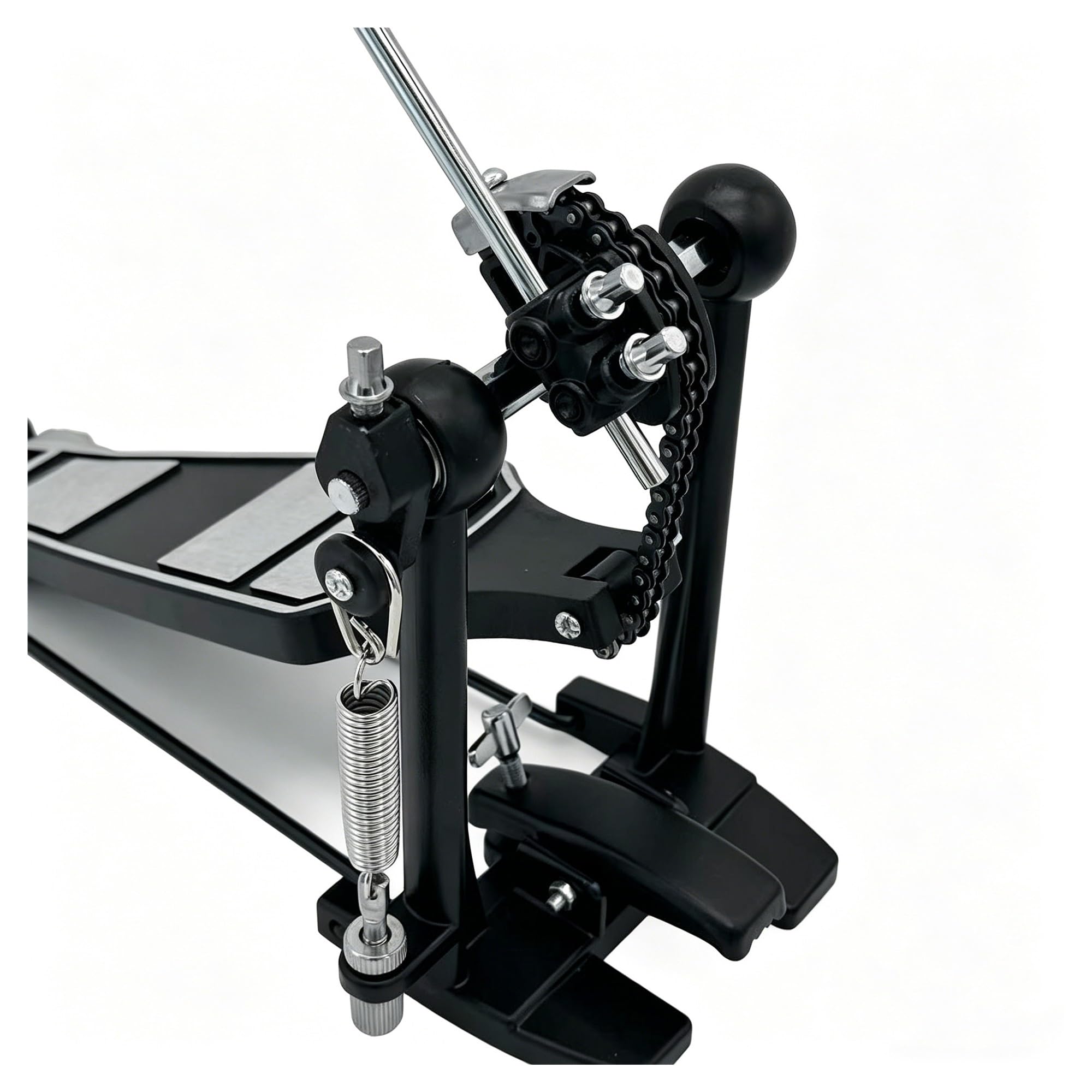 Pedale for grancassa singolo in lega di alluminio Pedale dritto for kit di batteria Pratica Pedale for cassa portatile