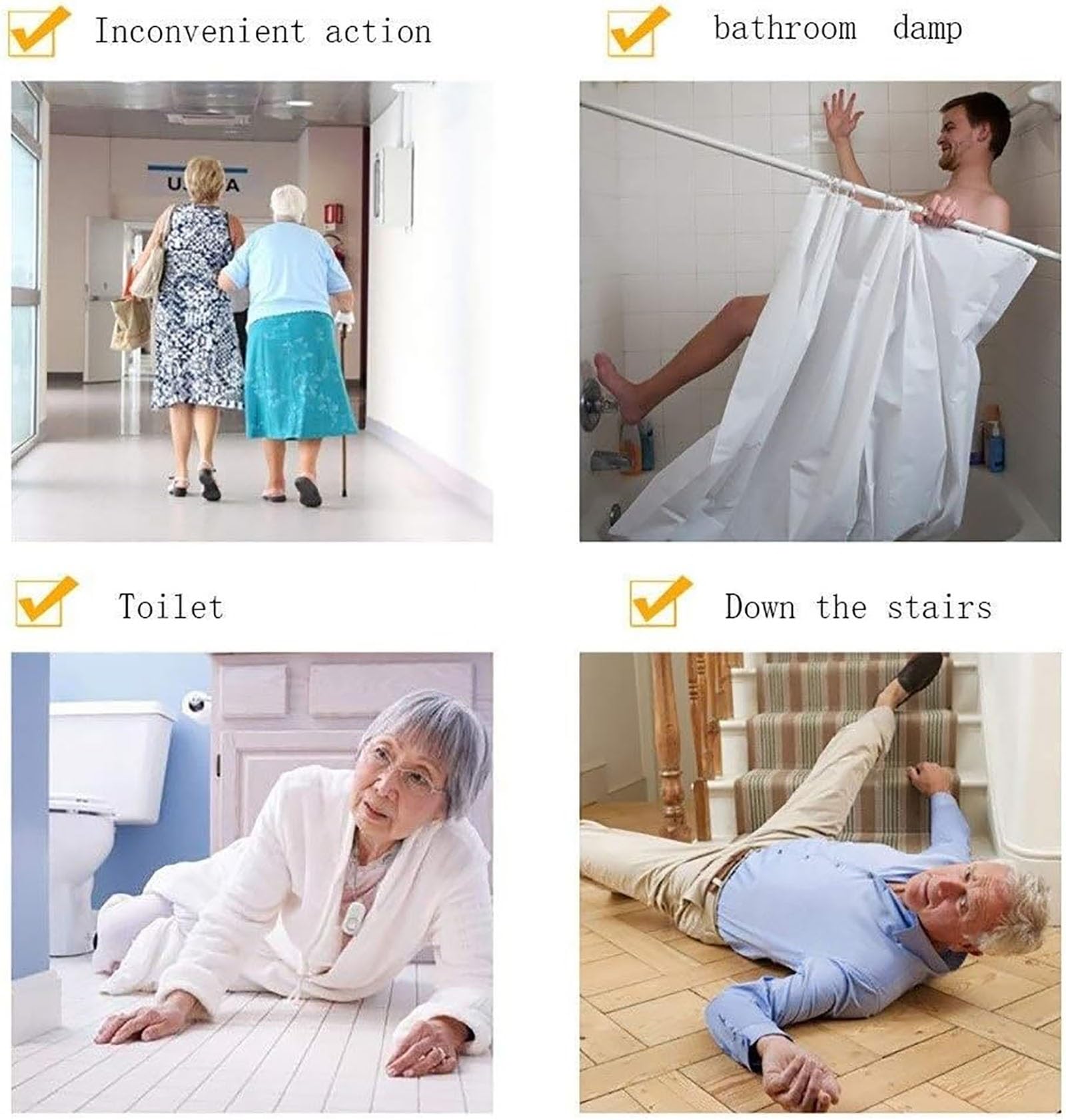 Barra de agarre ergonómica antideslizante, mango de apoyo plegable para seguridad en el baño, ideal para personas mayores y discapacitados