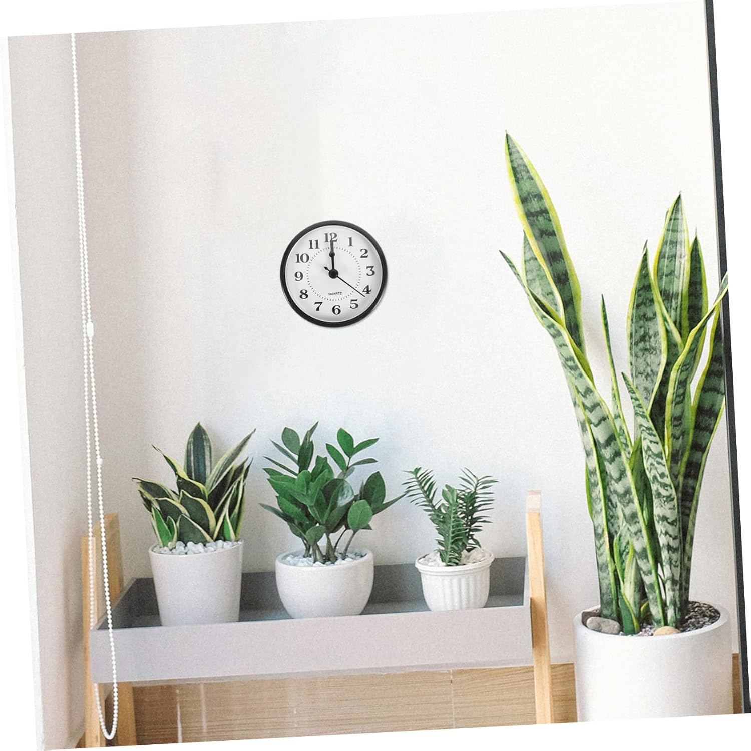 NUOBESTY 4pcs Quartz Clock Insert Arabic Numerals Clock Face for Crafts Vintage Design Mechanism Easy to Assemble