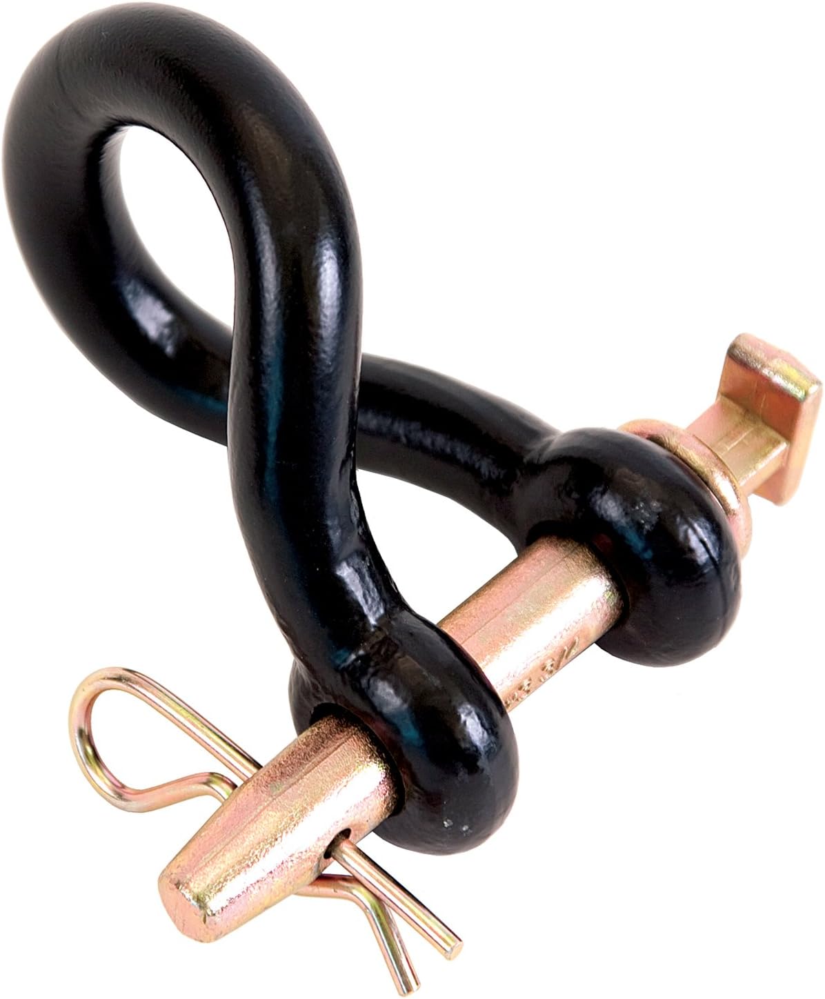 Koch Industries 4004553 Koch /M8278 Heat Treated Heavy Duty Twisted Clevis, 7/8 in X 3-7/8 X 1-5/16 in L, 16000 Lb, Black