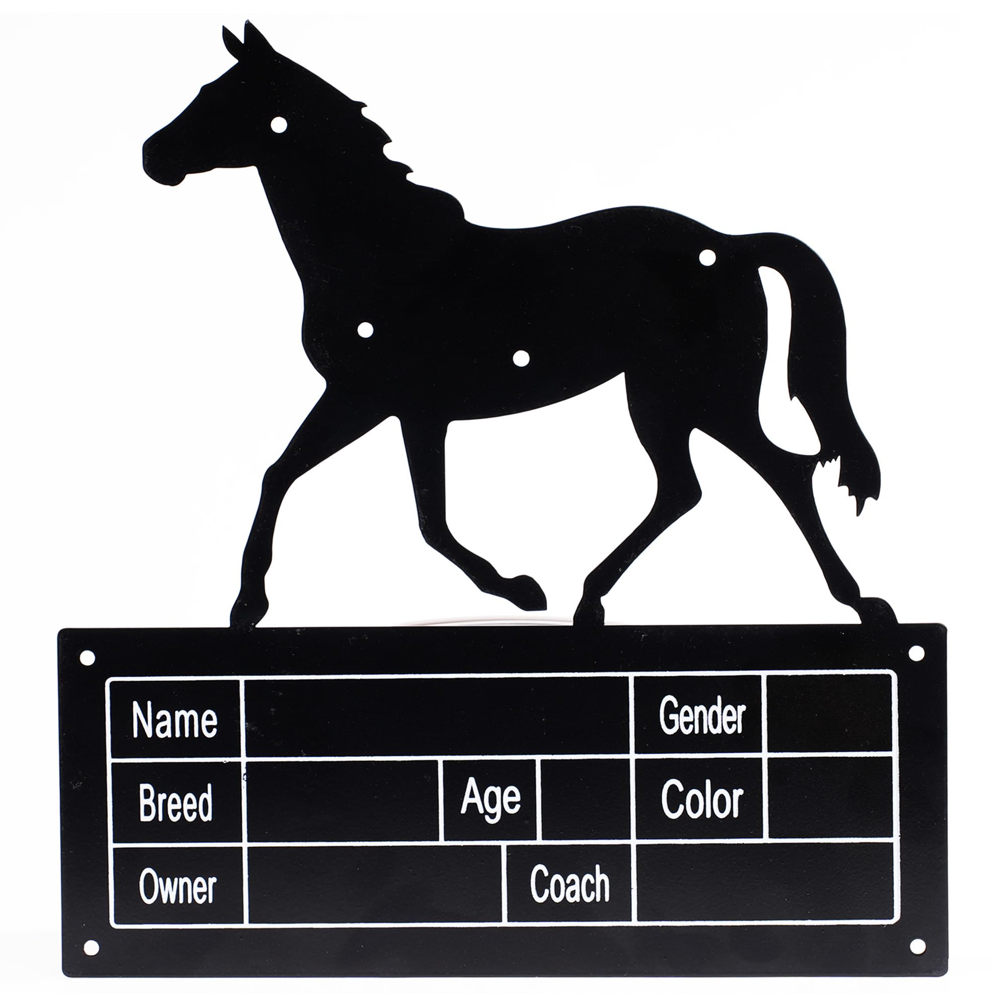 Horse Stall Sign|Stable Nameplate|Signage for Livestock Shelter