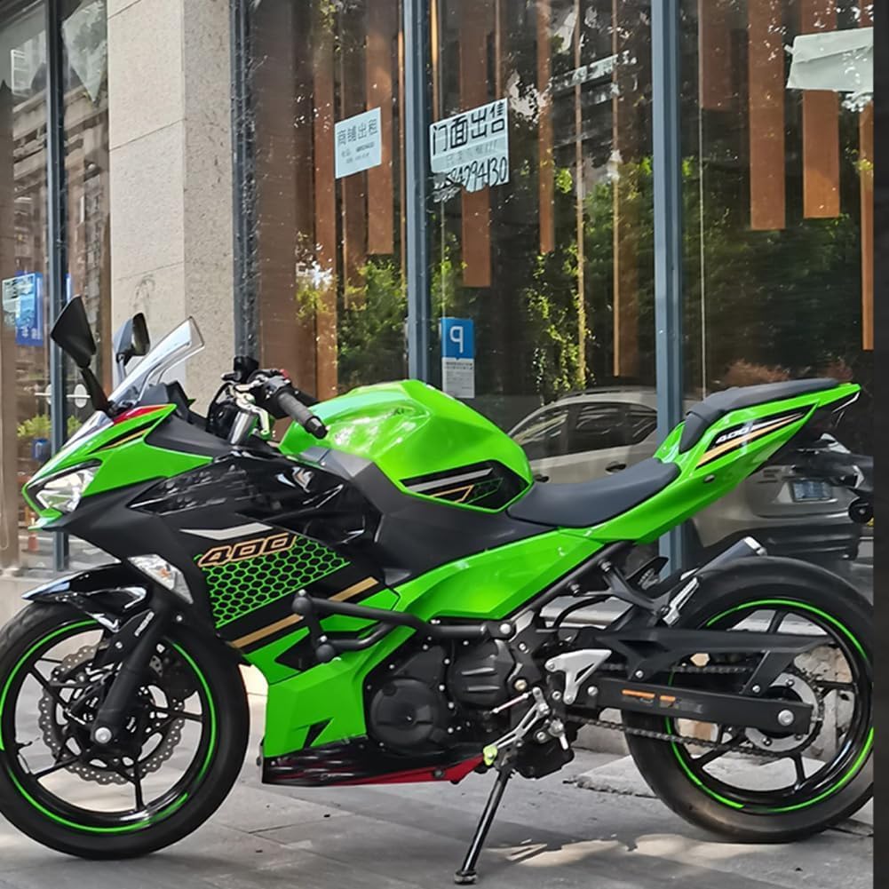Spring Sports Engine Guard Highway Crash Bars Guard Bumper Falling Protection Highway CrashBars for ninja 400 2017-2024 zx4r ZX-4RR ZX4R ZX4RR 2023-2025. (2023-2025 ZX4R-Carshbars)