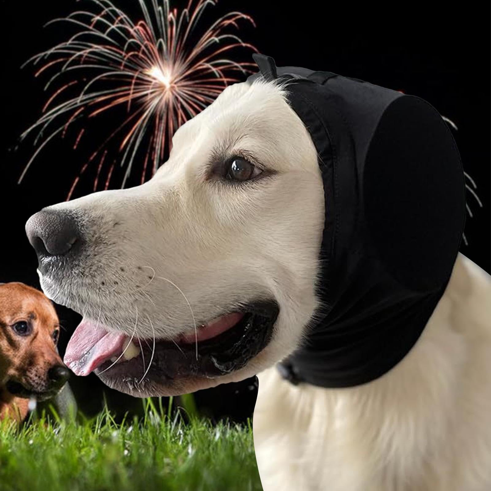 Hundeschutz, Ohrenschützer für Hunde, verstellbare Kopfhörer mit Geräuschunterdrückung für Hunde, Haustier-Ohrenschützer, Hundeschutz, Hundeschutz für Feuerwerk, Fellpflege, Konzerte, Regen