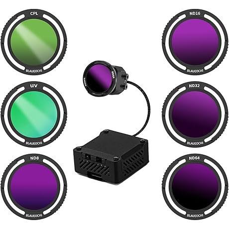 DJI Spark Filters [6 Pack] - FPV for Air 2S, Mavic 2...