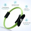 Beenax Pilates Ring - Double Handle Exercise Circle, Fitness Magic Circle - Perfect for Yoga, Core Training, Physical Therapy and Toning Thighs, Abs and Legs (Strong & Resistant)