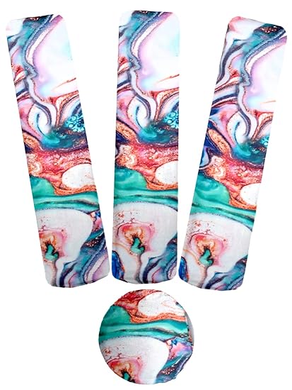 Cortina Fan Covers | Polyester-Spandex Mix | Elastic Fitted Enclosure | Light Weight Protectors | Streachable | 21 x 8 x 6 Inches | Three Blend Ceiling Fan Blade Covers | Set Of 1 |