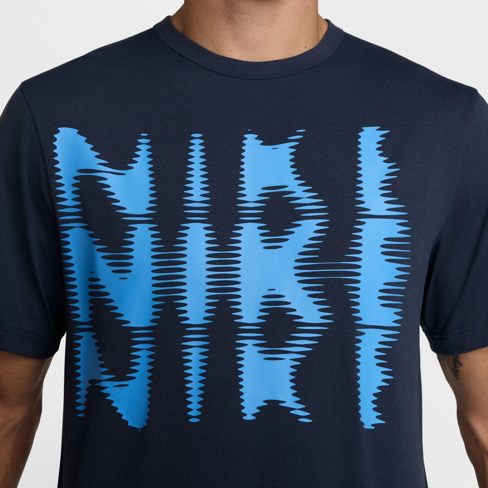 Nike Herren Dri-fit Uv Hyverse Ss Swoosh T-Shirt (1er Pack)