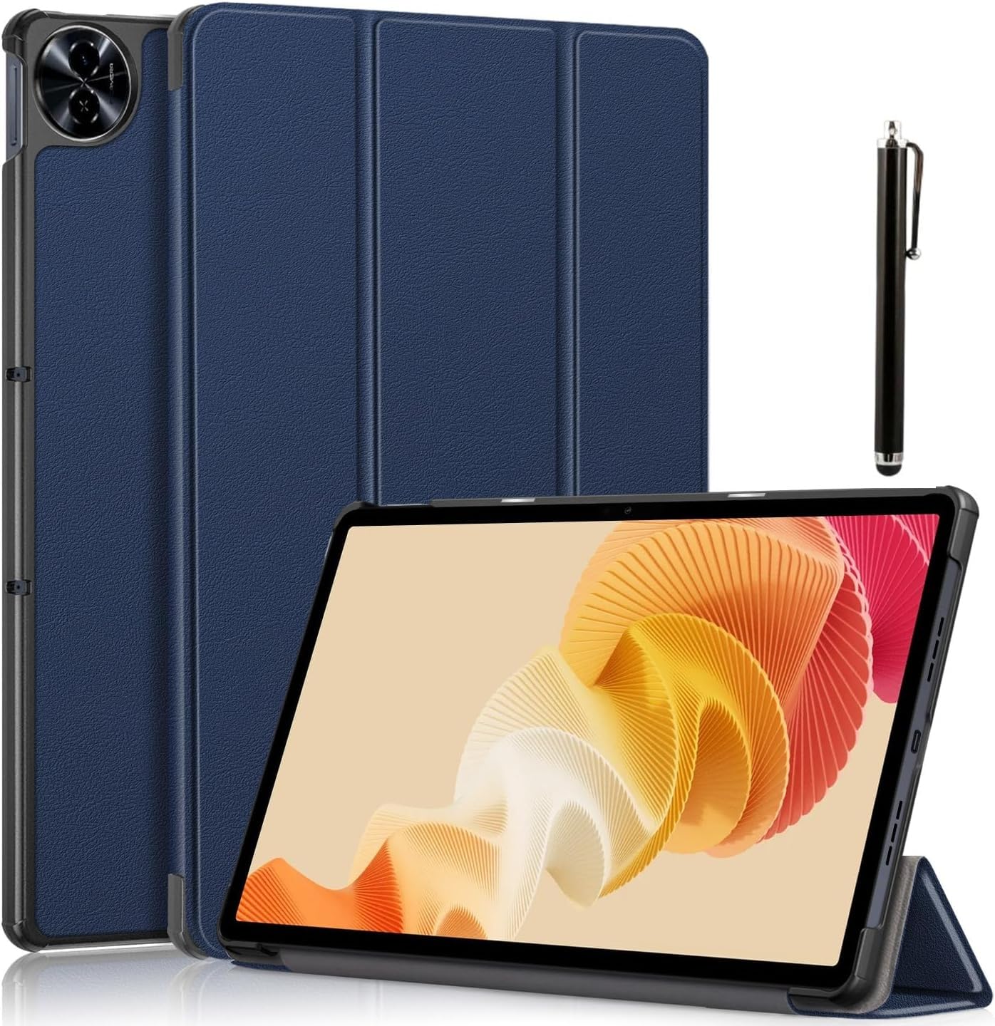 See full amazon price history chart for M.G.R.J® Smart Trifold Hard Shell Flip Case Cover for Realme Pad 2 11.5 inch Tablet (Auto Sleep/Wake|Magnetic Closure|Stylus Pen) (Blue) M.G.R.J® Smart Trifold Hard Shell Flip Case Cover for Realme Pad 2 11.5 inch Tablet (Auto Sleep/Wake|Magnetic Closure|Stylus Pen) (Blue) (B0CLH35GBM) Amazon Price History, Amazon Price Tracker