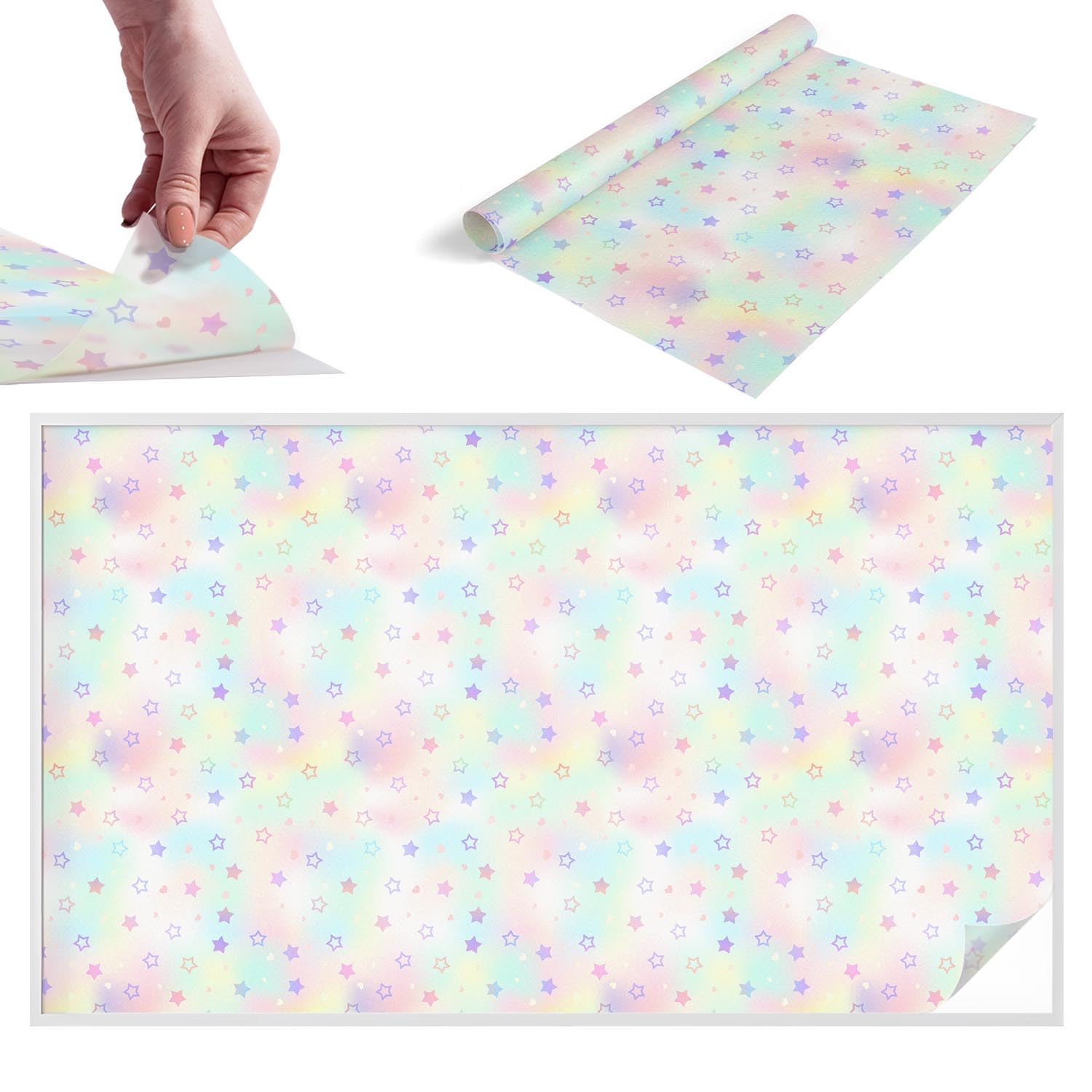 Film pour vitre décoratif pour chambre et salle de bain intime