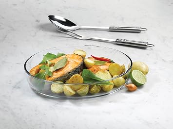 Paşabahçe H&H Borcam Oval Tepsi - Tekli - 2360cc