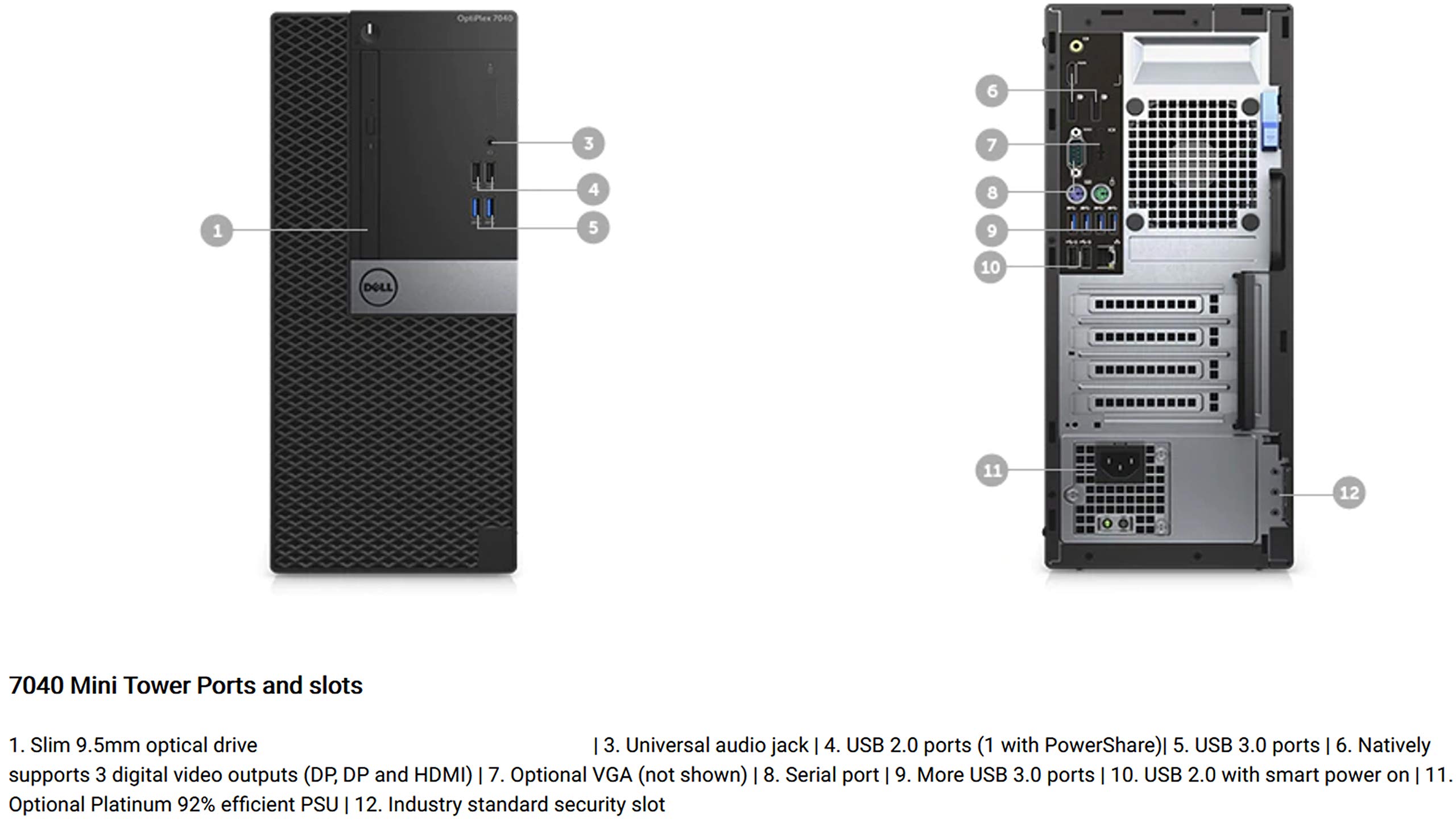 ミニPC DELL Optiplex 7040 Micro Core i7 6700T Amazon.com: DELL OPTIPLEX 7040 6th Gen Micro Business
