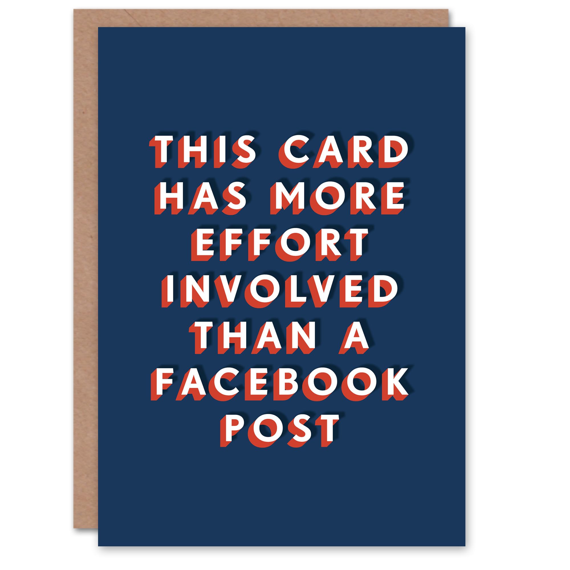 Artery8 This Has More Effort Than A Social Media Post For Him Birthday Card