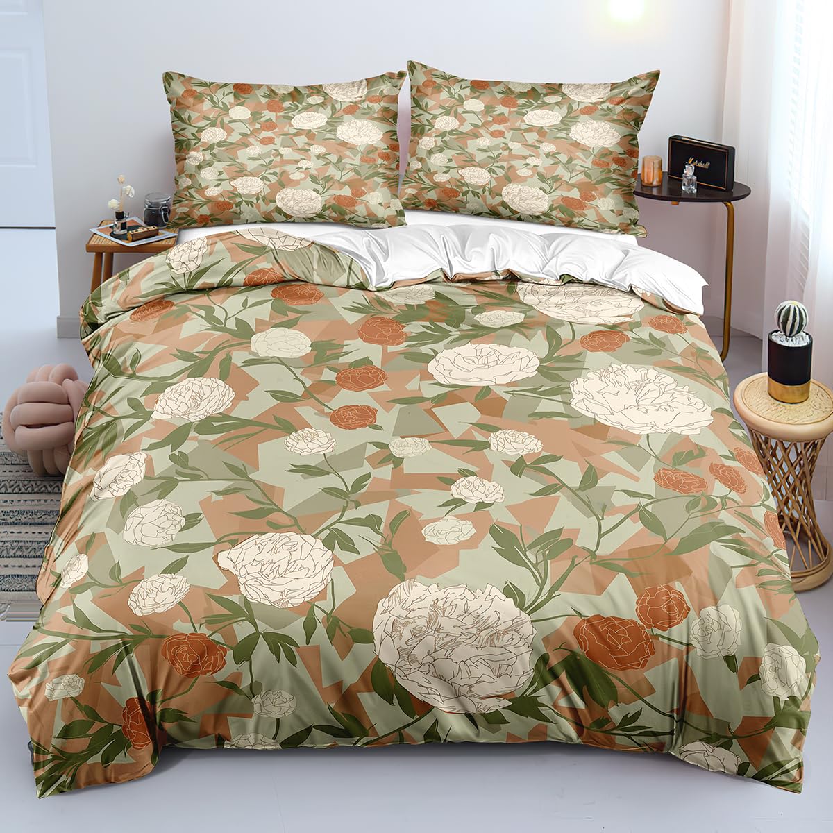 Housse de couette 240x220 fleurie pour instaurer douceur et poésie dans votre chambre