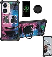 Vista 77 de Blu Studio Mini 2023 - Funda compatible con Blu Studio Mini 2023 [PC duro + silicona suave] [soporte de anillo] [efecto luminoso] YGH-BQ