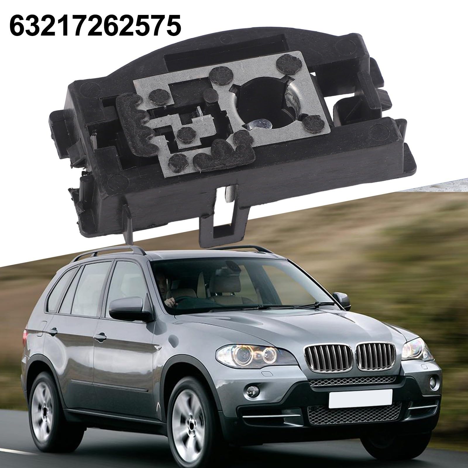 Pannello posteriore esterno sinistro nero per BMW X5 E70 2008-2013 OEM 63217262575 adatto per sostituzione esterna auto